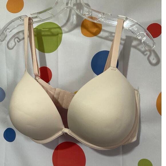 VS Pink Bra Beige 38DD Underwire - Picture 12 of 12